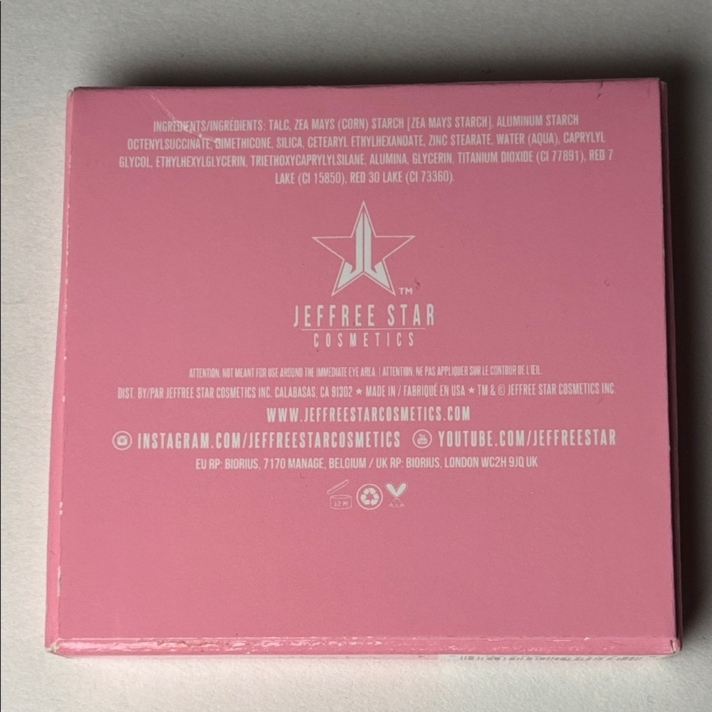 Jeffree Star cosmetics Scene Queen Eyeshadow - Pressed Pigment 1.5 G/ 0.05 Oz - Picture 3 of 5